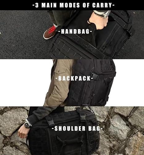 Miramrax Travel Duffle Bag Backpack thumbnail 8