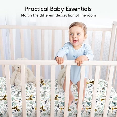 Yoofoss Baby Crib Sheets thumbnail 6