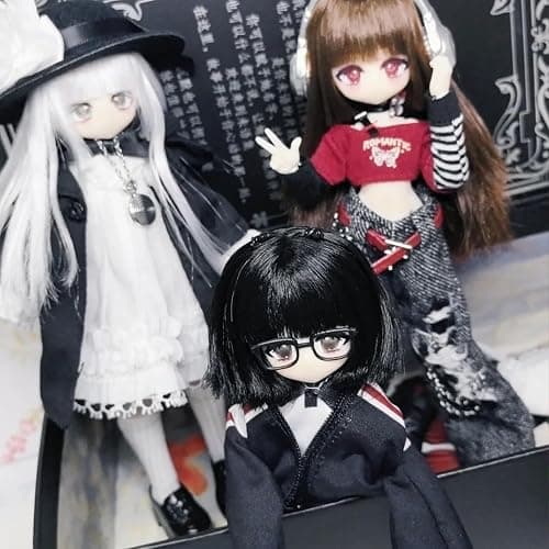 GNATAPIAY 1/12 BJD Dolls Blind Box,Kawaii MJD BJD Dolls High School Campus Series 1/12 Ball Jointed Doll Collectable Action Figure for Girls Birthday Party Gift Toys thumbnail 6