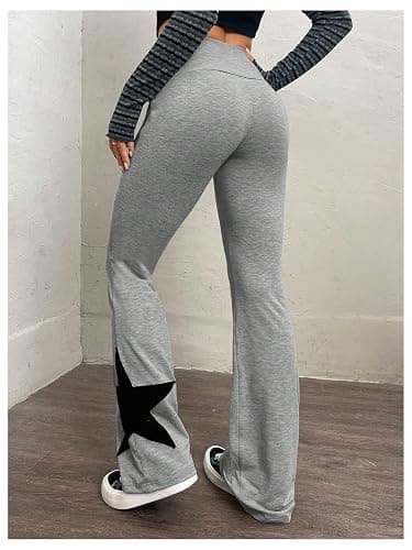 SOLY HUX High Waisted Bootcut Flare Leggings Sweatpants thumbnail 2