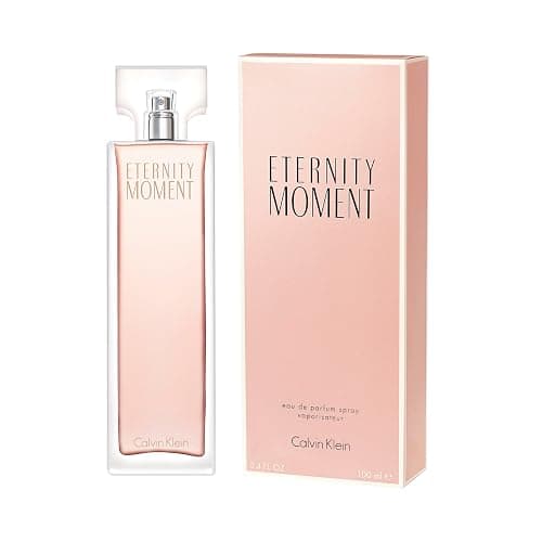 CALVIN KLEIN Eternity Moment - Eau de Parfum for Women - Floral Fragrance with Notes of Sweet Lychee, Pink peony and Raspberry Cashmere - High Longevity thumbnail 2