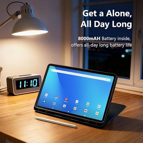 RubensTab T12 Standalone Drawing Tablet, 12 inch Tablet No Computer Needed | No Computer Needed, Octa-Core CPU, Pre-Installed Drawing Apps & Tutorials, More Bonus Items for Beginners, Artists, Students thumbnail 4