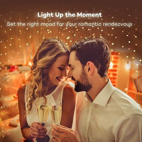 4 Pack LED Fairy Lights Battery Operated 20FT 60 LEDs Silver Wire String Lights Twinkle Lights Starry Fairy Lights for Bedroom Christmas Wedding Party Indoor Outdoor Decorations, Warm White thumbnail 4