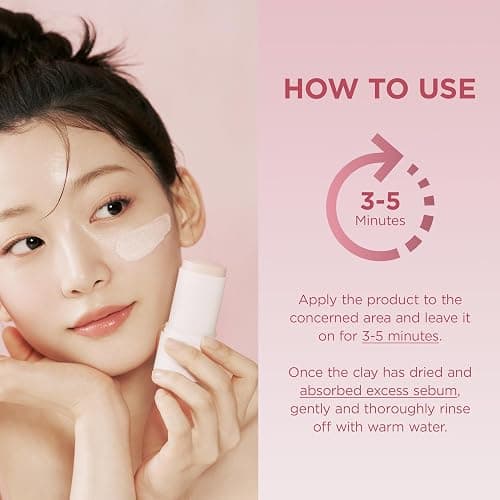 SKIN1004 Poremizing Quick Clay Stick Mask 0.95oz, 27g, Korean Face Treatment for Pore Minimizing, Pink Clay Mask with Himalayan Pink Salt & Madagascar Centella for Skin Softness, Korean Skin Care thumbnail 9