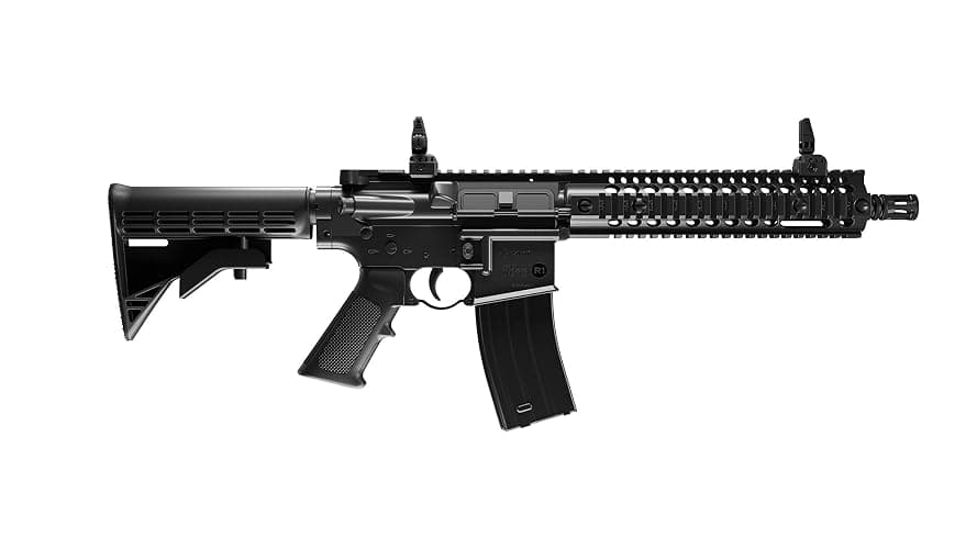 Crosman CFAR1B Full Auto R1 CO2-Powered BB Air Rifle, Black - Image 1