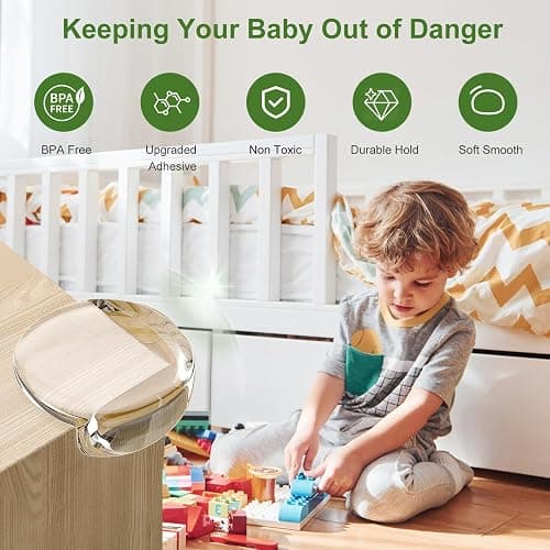 36 Pack Corner Protector Baby, Table Corner Protectors for Baby Clear Corner Protectors for Furniture Corner Guards Baby Proof Bumpers Corner Covers Baby Safety Child Proofing thumbnail 3