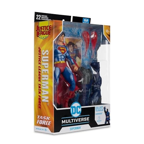 McFarlane Toys - DC Multiverse Superman (Justice League Task Force) 7in Build-A Figure thumbnail 8