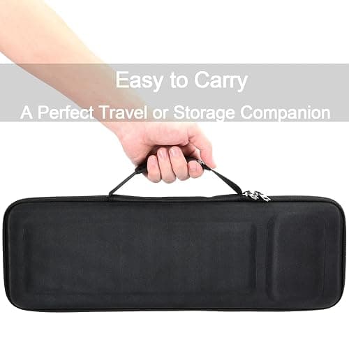 RAIACE Hard Storage Case Compatible with Apple Magic Keyboard + Magic Mouse. (Case Only) - Black thumbnail 8