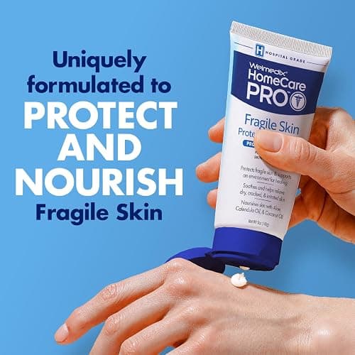 Welmedix Healing Ointment for Dry Skin - Skin Protection Barrier Cream | Hospital Grade Intensive Healing Ointment - Moisturizer for Very Dry, Cracked Skin - 5oz Tube thumbnail 4