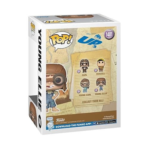 Funko Pop! Disney: UP – Young Ellie​ - Figura in Vinile da Collezione - Idea Regalo - Merchandising Ufficiale - Giocattoli per Bambini e Adulti - Movies Fans - Figura da Collezione e da Esposizione thumbnail 3