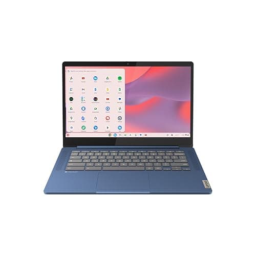 Lenovo IP Slim 3 Chromebook Laptop | 14" | MediaTek Kompanio 520 | 4GB RAM 128 eMMC | ChromeOS | Abyss Blue - Image 1