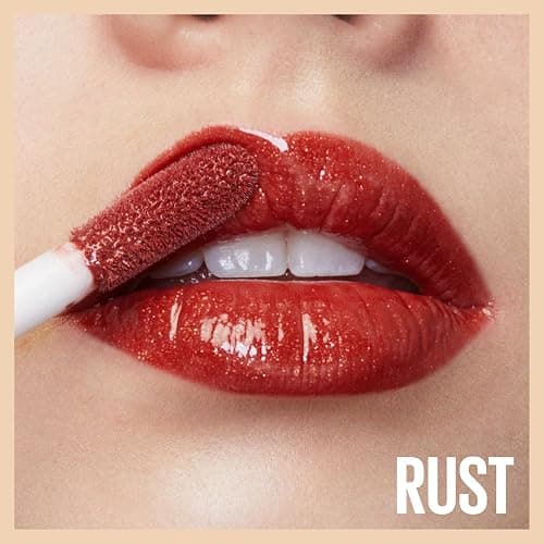 Maybelline Lifter Gloss, Hydrating Lip Gloss with Hyaluronic Acid, High Shine for Plumper Looking Lips, Rust, Warm Neutral, 0.18 Ounce thumbnail 2