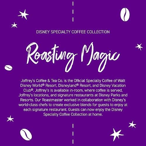 Joffrey's Coffee - Disney Princess Trio Coffee Collection, Disney Specialty, Flavored, Arabica Ground, Artisan Medium Roast, Brew or French Press (Ground, 11oz, 3-pack) thumbnail 6