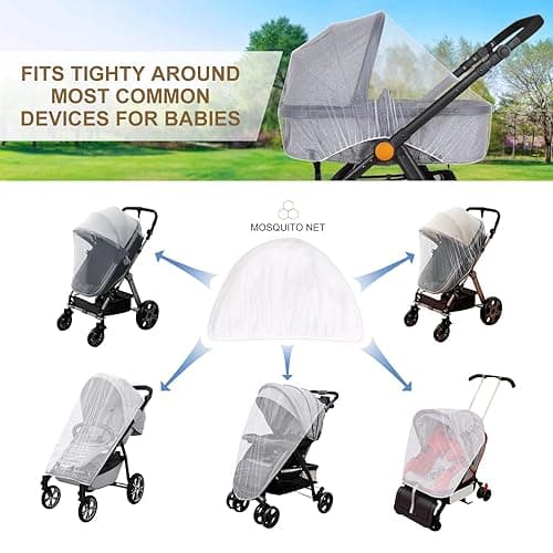 LEMESO Zanzariera universale per carrozzino/navicella thumbnail 6