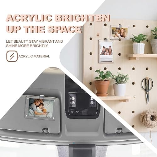 BST3CBABY​ ​2 Pack Car Visor Photo Clip and Visor Clip Photo Frame,Clear Nonslip Strong Stickiness for Photo Car Visor Clip,Auto Accessories &Couple/Pet Photos -Universal Fit Family Road Trip Memories thumbnail 6