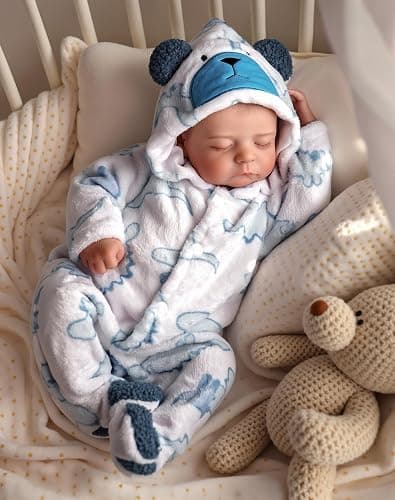 BABESIDE Reborn Baby Dolls Boy, 20 Inch Lifelike Newborn Real Life Poseable Realistic Doll for Boy Soft Vinyl and Cloth Body Baby Dolls with Clothes and Toy Gift for Kids Age 3+ - Image 1