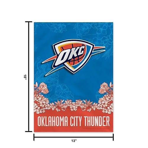 Rico Industries NBA Basketball Standard/Primary 13" x 18" Double Sided Garden Flag thumbnail 6