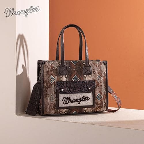 Montana West Wrangler Aztec Tote Bag for Women Western Purses and Handbags thumbnail 3