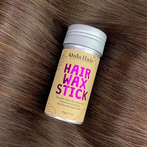Dolahair Hair Wax Stick - Flyaway Control and Styling Pomade for Kids, Women, and Men - Hair Bun Maker and Accessorie (1 Pack of Wax) - 1 Pack of Wax thumbnail 7