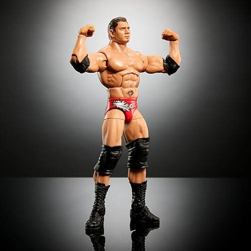 Mattel WWE Elite Collection Action Figure Royal Rumble Batista with Accessory and Virgil Build-A-Figure Parts thumbnail 4