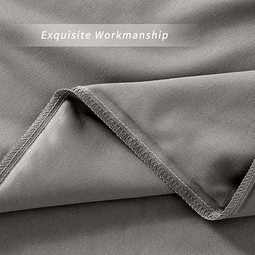 1 Piece 20''x54'' Body Pillow Case, Microfiber Dark Gray Ruffle Pillowcases, Soft Breathable and Non Shrinking Envelope Long Body Pillowcases thumbnail 5