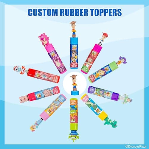 Toy Story 10 Piece Plant Based Lip Balm with Bonus Toppers, Makeup Set for Girls, Boys, Toddlers, Perfect for Gift-Giving, Sleepovers, for Kids, by Townley Girl thumbnail 3