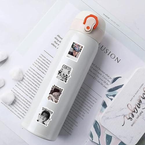 50pcs Korean Idol Cortis Stickers for Teens, Singer Sticker for Water Bottle,Laptop,Waterproof Vinyl Decals for Teen Adult Party Supply Favor Decor (P) thumbnail 5