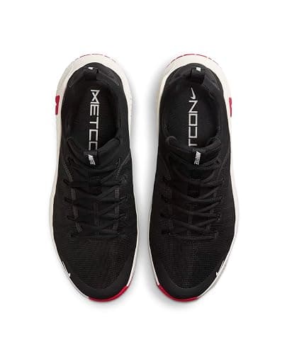 Nike Free Metcon 6 Men's Workout Shoes (Black/University Red/Sail) thumbnail 5