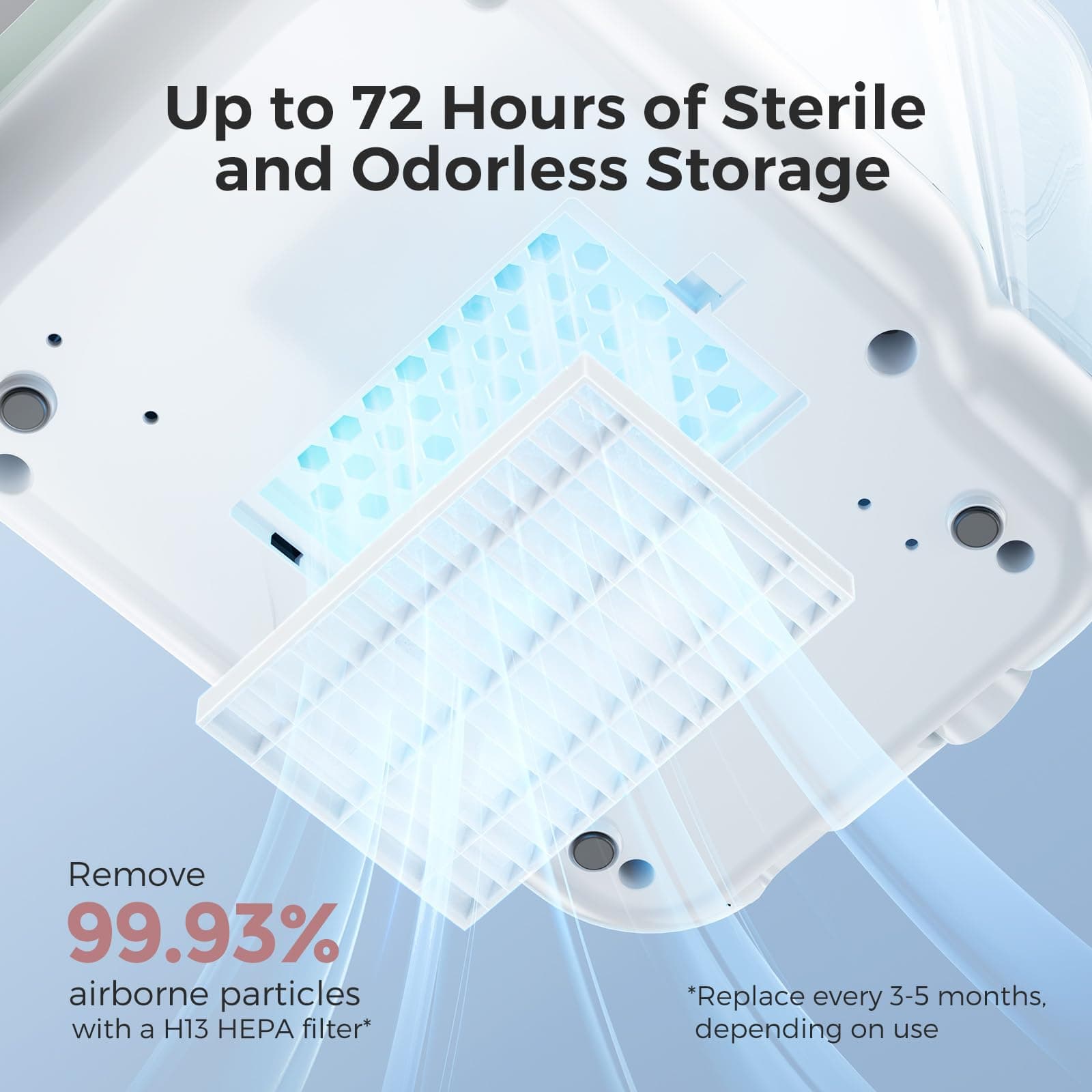 Momcozy KleanPal Pro Baby Bottle Washer, Sterilizer & Dryer - All-in-One Cleaning Machine for Bottles, Pump Parts & Baby Essentials - Time-Saving & Effortless Care thumbnail 7