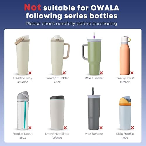 BUTRRRK Protective Silicone Boot for Owala FreeSip, Twist & Flip 24oz 32oz 40oz | Extended Height Bottom Sleeve for Maximum Dent Protection - Anti-Slip & Noise Reducing Base Accessories thumbnail 3