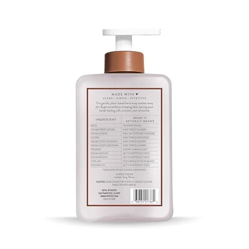 Native Liquid Hand Soap, Coconut & Vanilla Scent, Non-Drying Formula for Soft, Smooth Hands, Made with Plant-Based Cleansers, Sulfate & Paraben Free, 13 oz Bottle thumbnail 11