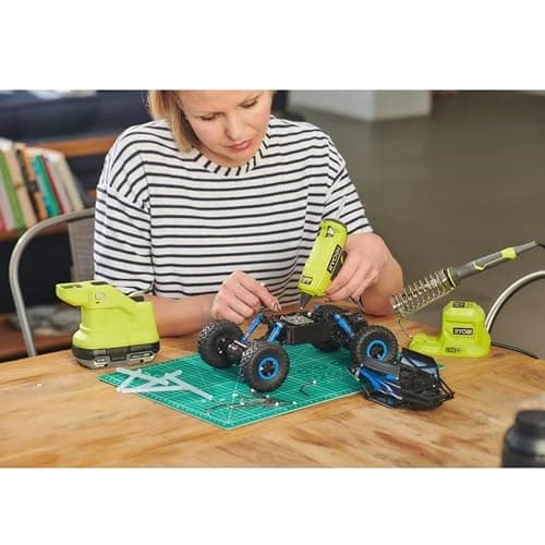 Ryobi RGLM18-0 18V ONE+ Cordless Mini Glue Gun (Bare Tool), Green thumbnail 3