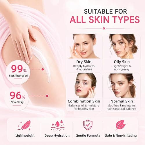 Skin Bleaching Cream with Vitamin C & Arbutin, Dark Spot Remover for Body Intimate Areas,Underarm, Knees, Elbows,Inner Thighs & Bikini Line,Gentle Whitening Moisturiser for Sensitive Skin, 1.7 FL OZ thumbnail 5