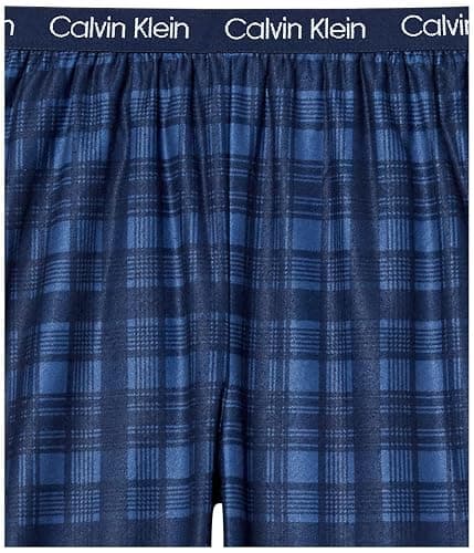 Calvin Klein boys Sleepwear Super Soft Brushed Micro Pajama Pant, 2 PackPajama Bottom thumbnail 4