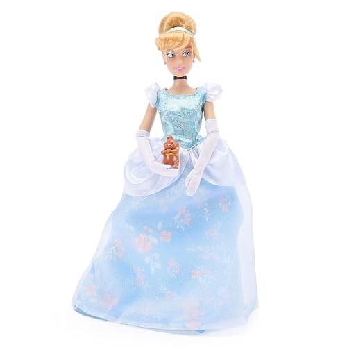 Disney Store Official Cinderella Classic Doll for Kids, Cinderella, 30cm/12”, Fully Posable Toy with Beautiful Ballgown & Surprise Character Friend - Suitable for Ages 3+ - Image 1