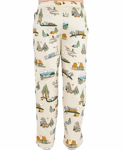 Lazy One Bear & Bigfoot Pajama Pants For Men, Men's Separate Bottoms, Lounge Pants, Funny, Humorous thumbnail 2