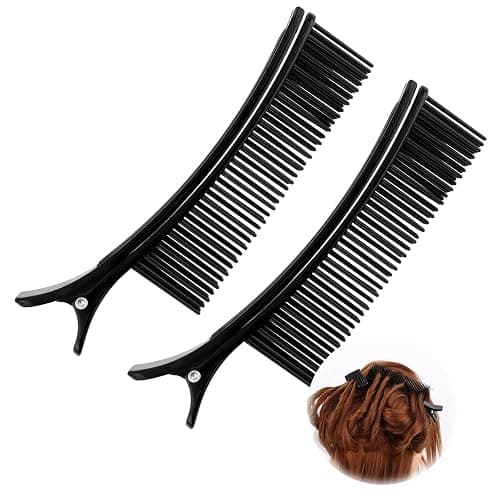 2PCS Hair Clips for Styling Sectioning, Professional Alligator Grip Clips for Salon & Home Styling - Non-Slip Sectioning Hair Holders, Perfect for Haircuts & Dyeing- Hair DIY Accessories - Image 1