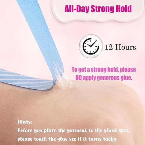 Body Adhesive Roll-On for Skin & Clothing 2.54 Oz-Sweat Resistant, Water Wash Off- Fashion Adhesive for Dancers, Socks, Stockings, Leotards, Bras, Wigs, Costumes thumbnail 3