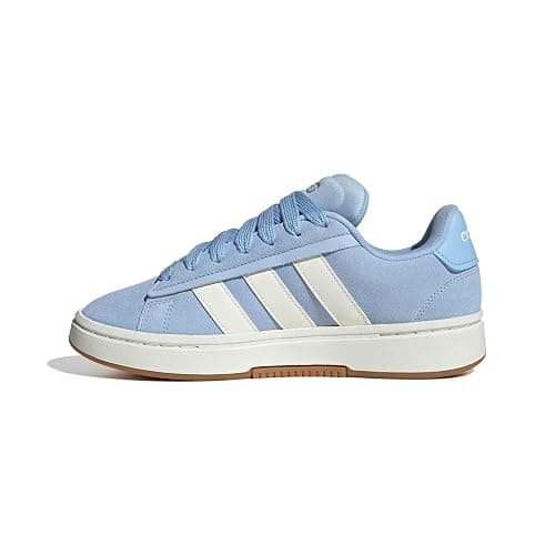 adidas Womens Grand Court Alpha Tennis Sneakers Shoes - Grey | Casual Shoes - Image 1