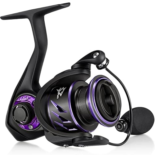 Piscifun Viper X Spinning Reels, Carbon Fiber 33LBs Max Drag, 10+1 Shielded BB, Saltwater Freshwater Spinning Fishing Reel, 5.2:1/6.2:1 - Image 1
