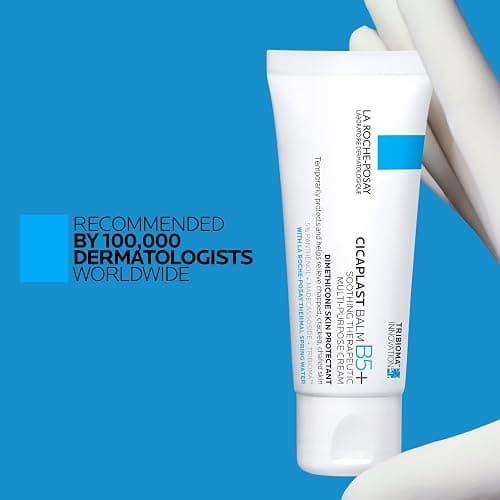 La Roche-Posay Cicaplast Balm B5, Healing Ointment and Soothing Therapeutic Multi Purpose Cream for Dry & Irritated Skin, Body and Hand Balm, Baby Safe, Fragrance Free thumbnail 6