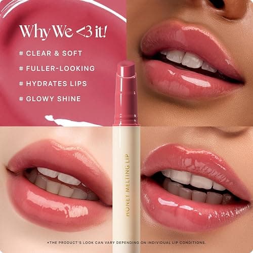 Nature Republic Honey Melting Lip (FIG & BERRY) Duo Set - Moisturizing Tinted Lip Balm, Sheer Tint, Glowy Finish, Stocking Stuffers thumbnail 4