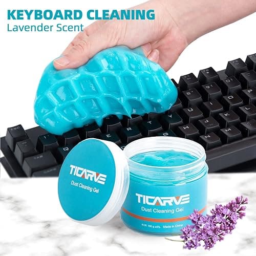 TICARVE Cleaning Gel for Car Detail Tools Car Cleaning Automotive Dust Air Vent Interior Detail Putty Universal Dust Cleaner for Auto Laptop Car Slime Cleaner thumbnail 7