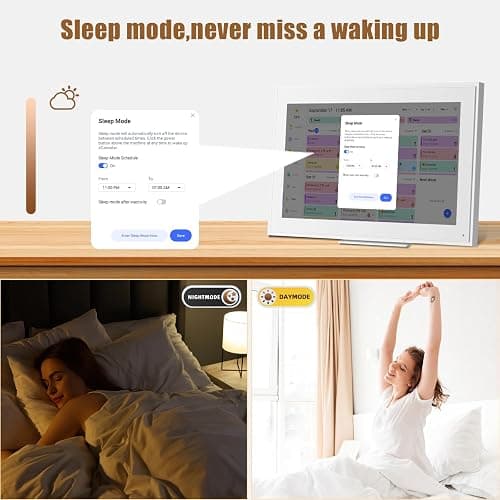 15.6-inch Wall Digital Calendar,Smart WiFi Calendar & Chore Chart,Full HD Touchscreen Interactive Display for Family Schedules-Wall/Desk Mountable Planner,Meeting Reminders & Deadline Tracking thumbnail 5