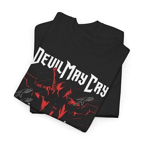 Devil May Cry Dante T-Shirt - Large - Black thumbnail 3