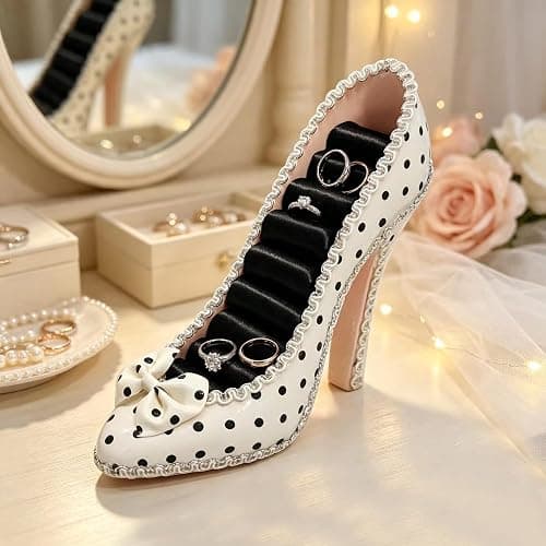 WE 2 Pcs Jewelry Display Set - Mannequin Tower & Shoe Ring Holder thumbnail 4