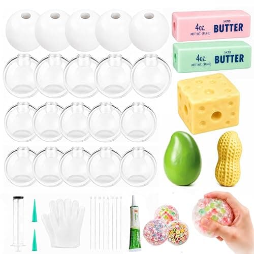 25PCS Squishy Making Kit DIY Squishy Maker Skin - Image 1