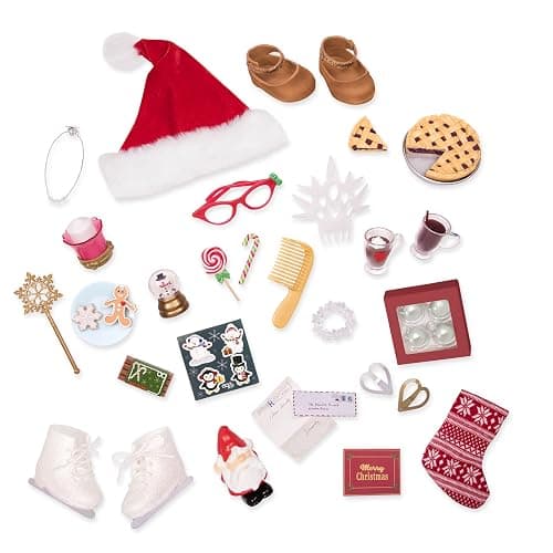 Our Generation – 18-Inch Doll Accessories – Surprise Calendar – Christmas Accessory Advent Calendar – Pretend Play 3+ Years – 37 Pieces Set thumbnail 3