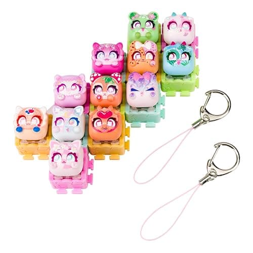 Clickeez Series 3 12-Pack | 12 Collectible Character Keyboard Keys Click and Clack | Create 2 Keychains | Ages 6+ thumbnail 5