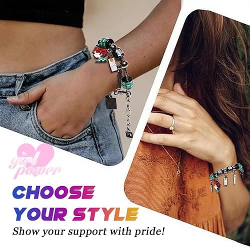 AICase for Demon Merch Slayer Gifts Inspired Bracelets Sword Cosplay Friendship Bracelets Coustume figure Outfit Shirt Poster Sticker Merchandise Gifts for Fans Birthday Christmas_384 thumbnail 7